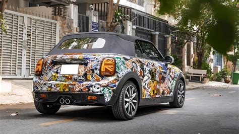 Mini Cooper S Cabrio Logo Wrap Wrapstyle