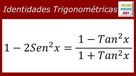 DemostraciÓn De Identidades TrigonomÉtricas Ejercicio 5 Youtube