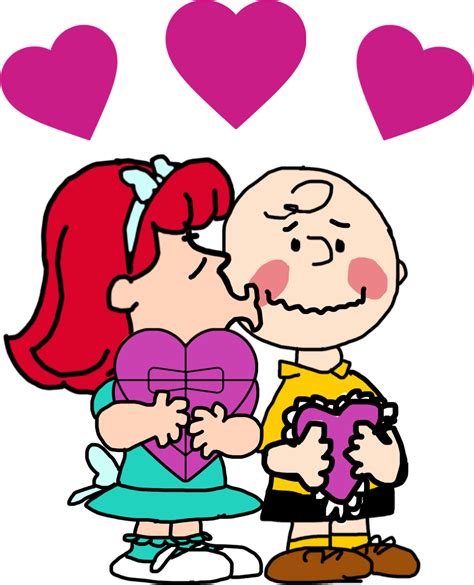 Heather Kisses Charlie Brown By Darthvader867554333 On Deviantart