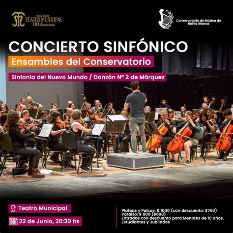 CONCIERTO SINFÓNICO Teatro Municipal Bahía Blanca