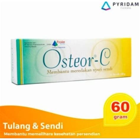 Jual Osteor C Cream 60gr Membantu Meredakan Nyeri Sendi Shopee Indonesia