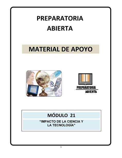 Material De Apoyo M Preparatoria Abierta M Dulo Impacto De