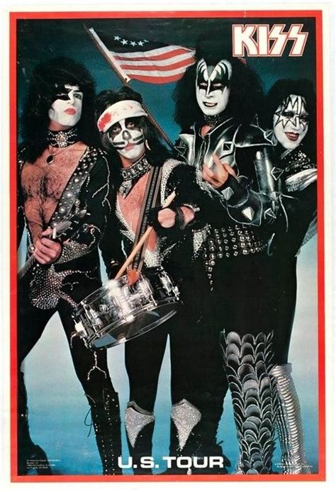 Kiss Posters For Sale Ebay Vintage Kiss Hot Band Kiss Army