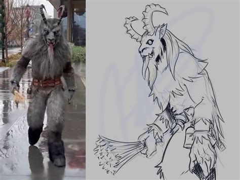 PaintYourDragon S Krampus By Zeiroslion On Itaku