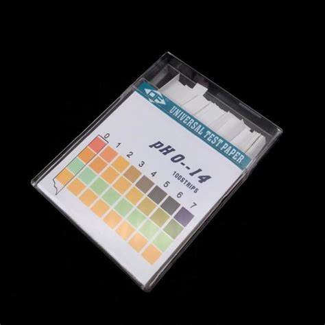 Mesure Controle Bandelettes De Test De Ph Pour Aquariums Papier