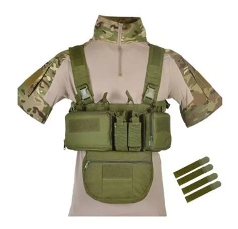 Colete Chest Rig Verde T Tico Militar Sniper Airsoft Frete Gr Tis