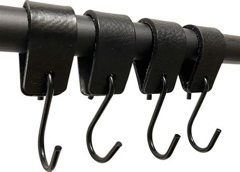 Brute Strength Leren S Haak Hangers Zwart Stuks X Cm