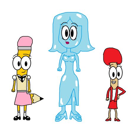Pencil Match And Bubble From Bfdi Humanized By Realmoviemaker9000
