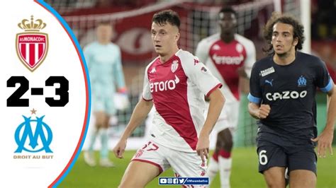 Monaco Vs Marseille 2 3 All Goals Results And Extended Highlights