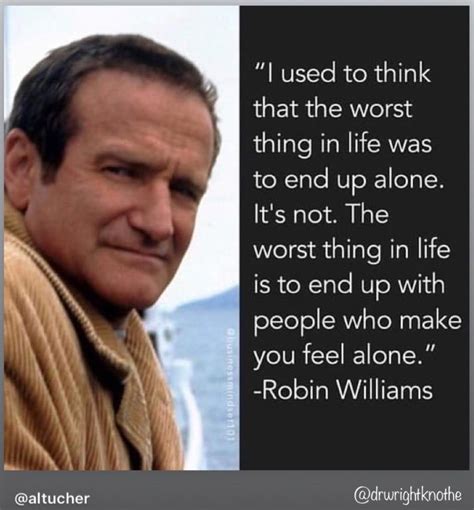 Robin Williams Quotes About Life