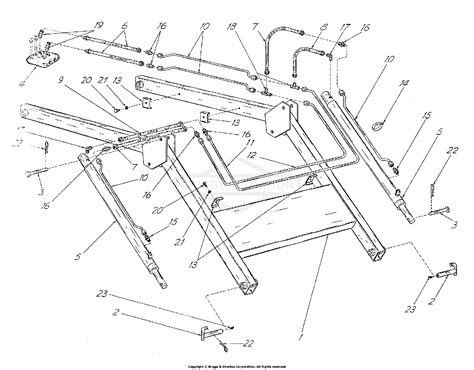 Simplicity 990730 400 Lb Front End Loader Parts Diagram For Frame