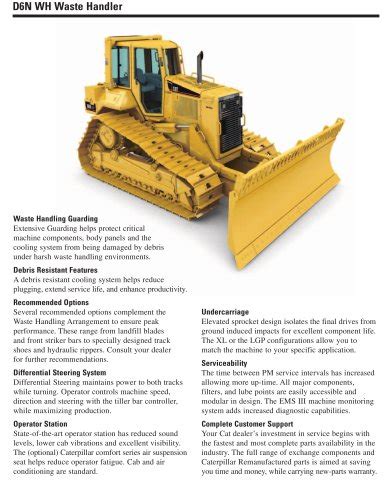 Todos los catálogos y folletos técnicos Caterpillar Equipment