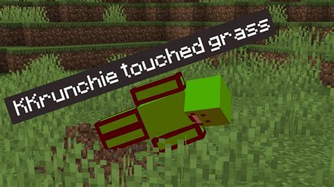 Minecraft But You Can T Touch Grass Youtube