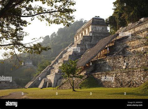 M Xico Chiapas Palenque Ruinas Maya Templo De Las Inscripciones