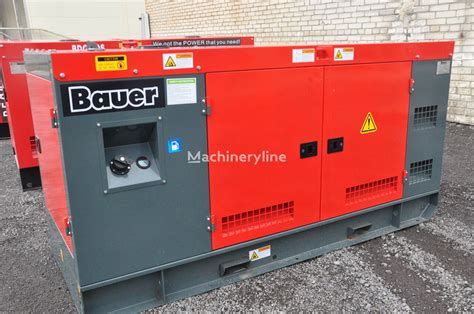 Prodaja BAUER GFS 50KW 62 5KVA ATS 400 230 V AGREGAT PRĄDOTWÓRCZY