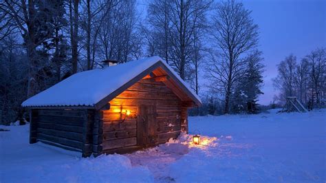 Snow Cabin Wallpapers - Top Free Snow Cabin Backgrounds - WallpaperAccess