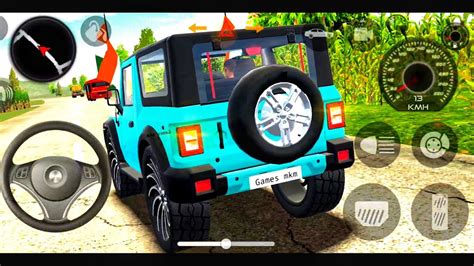 Indian Car Simulator 3d Mahindra Thar Top Android Games Car Game