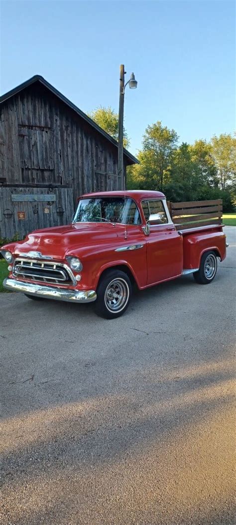 1957 Chevy Stepside 3100 Series Truck Classic Chevrolet Other Pickups