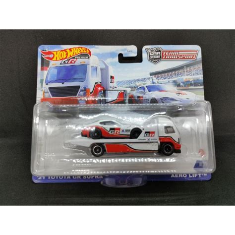 Hot Wheels Toyota GR Supra Team Transport Shopee Malaysia