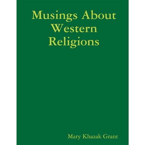 Musings About Western Religions no Shoptime