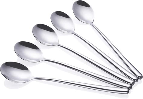 Amazon Korean Spoon Stainless Steel Long Handle Soup Spoons Long