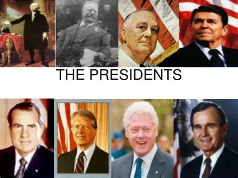 Ppt The Presidents Powerpoint Presentation Free Download Id3757283