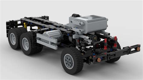 LEGO MOC 4x4 Truck Chassis With Optional Winch By Stinkwell Exhaust