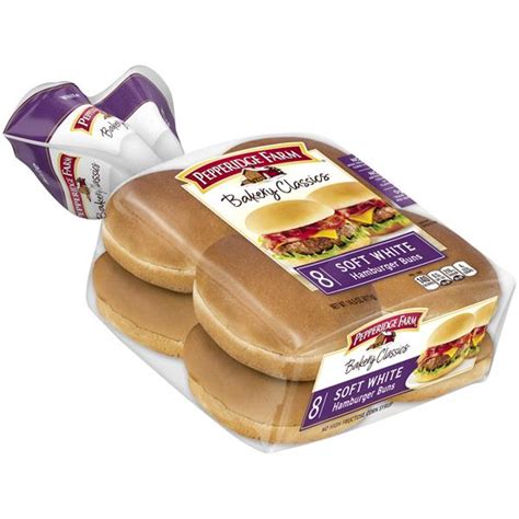 Pepperidge Farm Bakery Classics Soft White Hamburger Buns Ct Hy Vee