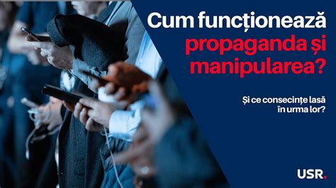 Cum funcționează PROPAGANDA MANIPULAREA Radu Molnar deputat USR