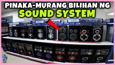 Bodega Sa Quiapo Na Bilihan Ng Pinaka Murang Sound System Speakers