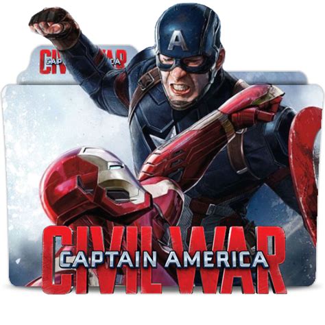 Captain America Civil War 2016 Folder Icon 03 By Heshanmadhusanka3 On Deviantart