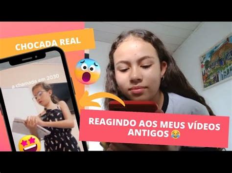 Reagindo Aos Meus Videos Antigos Do Tiktok Que Vergonha Yasmin