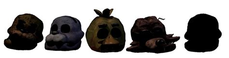 FNaF 3 Good Ending Heads by Z3R0-Steam on DeviantArt