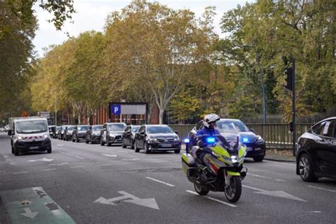 Toulouse Opération escargot barrage filtrant Les VTC se mobilisent