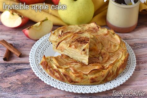 Invisible Apple Cake Quick And Easy Recipe For An Healthy Dessert