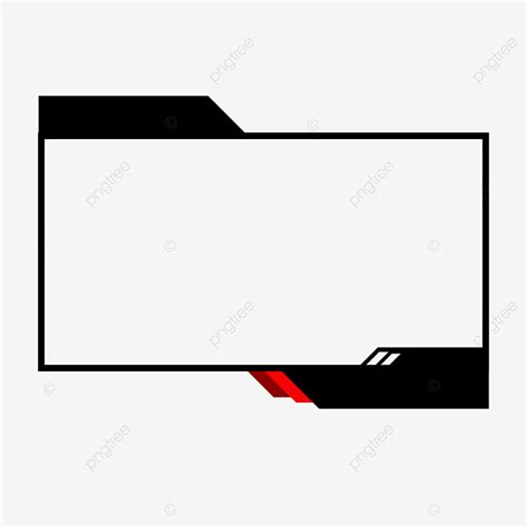 Twitch Live Streaming Overlay White Transparent Twitch Live Stream