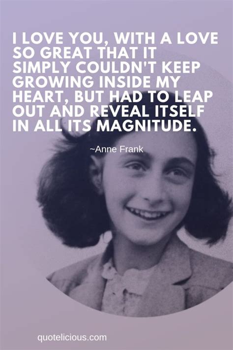 25 [great] Anne Frank Quotes And Sayings With Images