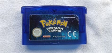 Pokemon Version Saphir Game Boy Advance Kaufen Auf Ricardo