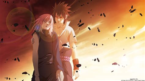 Wallpaper 1920x1080 Px Couple Haruno Sakura Lens Flare Naruto