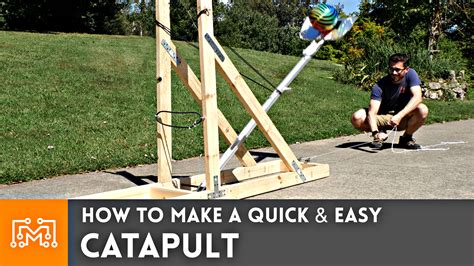 How to Make a Quick & Easy Catapult - I Like To Make Stuff