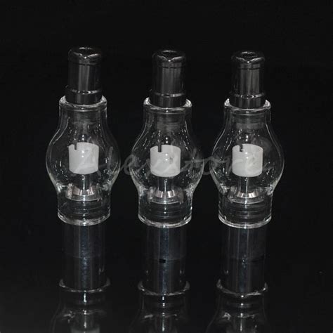 Glass Globe Atomizer Pyrex Tank Wax Dry Herb Vaporizer Pen Vapor M