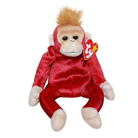 Ty Beanie Baby Schweetheart The Orangutan Stuffed Animal Mwmt