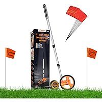 Zozen Measuring Wheel With Pc Marking Flags Distance Measuring