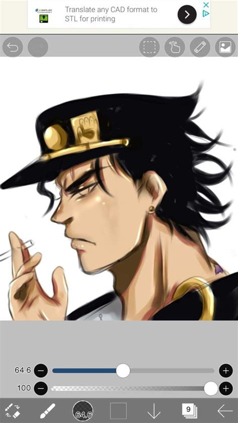 Jotaro Kujo Step By Step Drawing Jojo Amino Amino