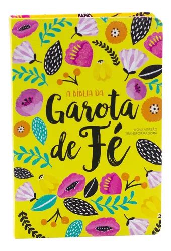 Bíblia Da Garota De Fé Primavera Nvt Capa Dura Ilustrada Frete