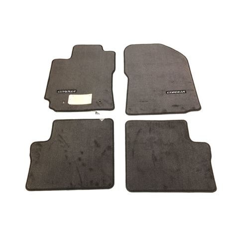 PT206-02050-01 - Corolla Carpet Floor Mats Grey - 2007 2008 Toyota Corolla | Boch Toyota South