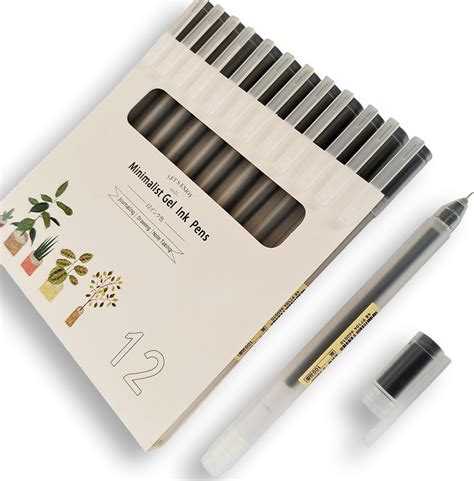 Amazon Xize Sh Minimalist Japanese Style Gel Pens Ultra Fine Point