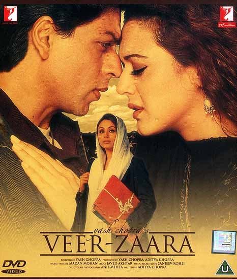 Veer And Zaara A Charismatic Love Story Set In India And Pakistan Dvd