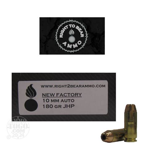 Mm Auto Jacketed Hollow Point Jhp Ammo For Sale By Right To Bear