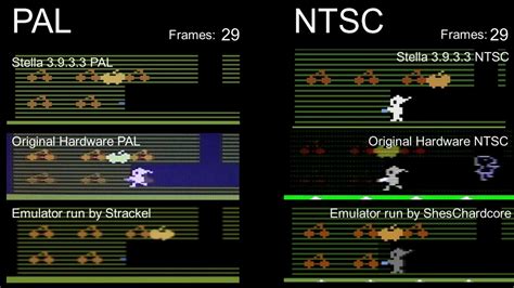 Mr Do Atari PAL Vs NTSC Comparison YouTube